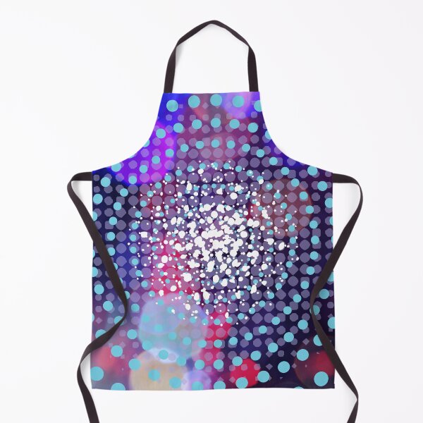 Item preview, Bokeh Blue Jewels Light Bubbles Polkadot Abstract Ombre Energy Waves  Modern Rainbow Vibes Aesthetic Designs Yoga designed and sold by Cymphonyskar.