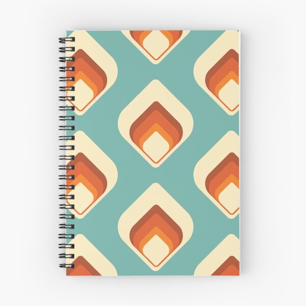 Item preview, Mid-Century Modern Blue and Cream Tear Drop designed and sold by MonstersMashU.