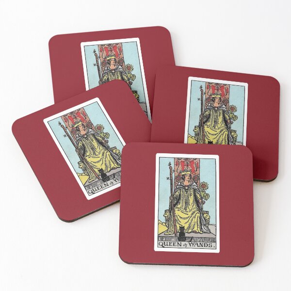 Item preview, Queen of Wands tarot card designed and sold by Blondshell.