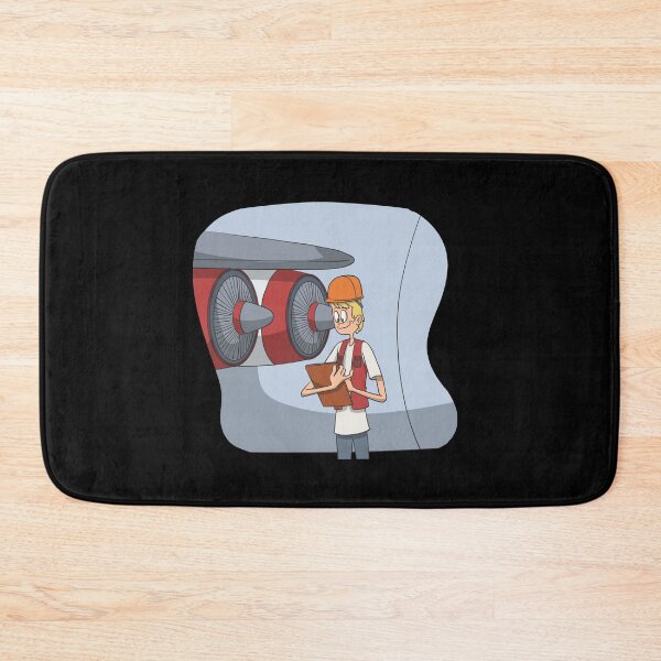 Item preview, Aviation technician engineer airplane designed and sold by Monkey Ful.