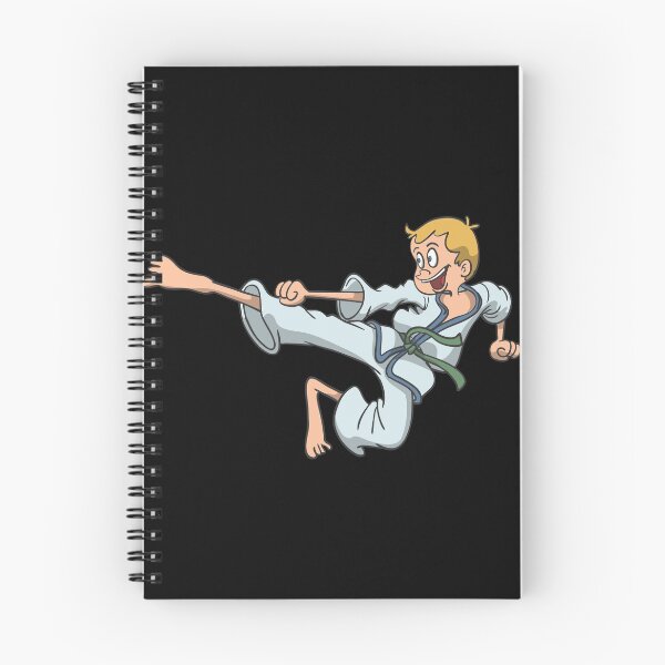 Item preview, Karate boy jumping kick for kids designed and sold by Monkey Ful.