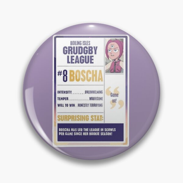 Item preview, boscha boiling isles hexside grudgby league card designed and sold by Diygurugirl.