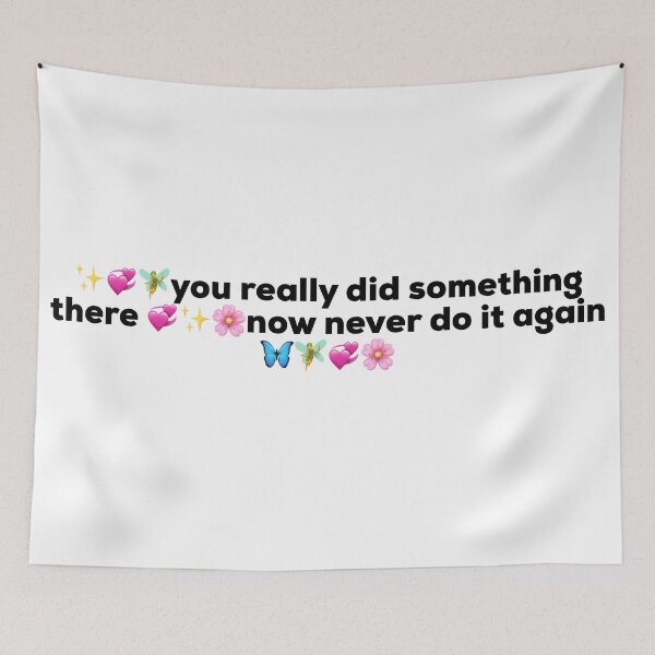 Item preview, Fairy comment “you really did something there, now never do it again”  designed and sold by Amy-elise.