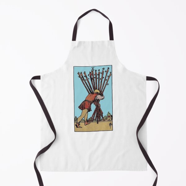 Item preview, Ten of Wands tarot card designed and sold by Blondshell.