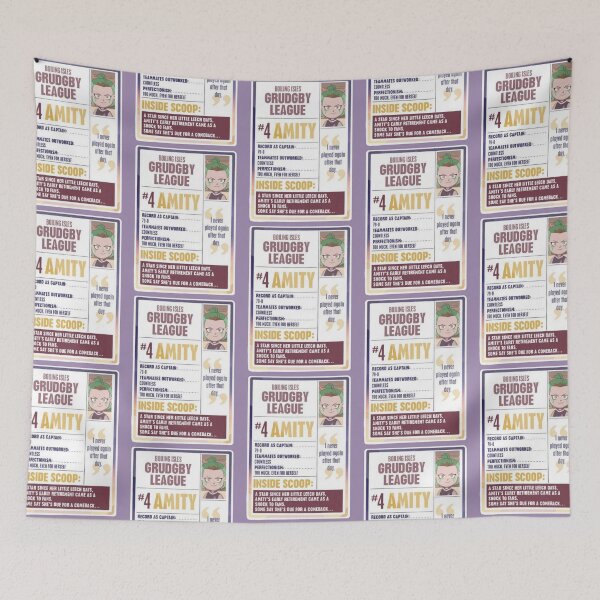 Item preview, amity blight boiling isles grudgby league card designed and sold by Diygurugirl.