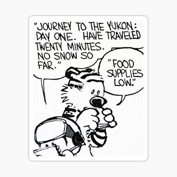 Item preview, Calvin and Hobbes Journey to the Yukon: Day One designed and sold by Darcy777.