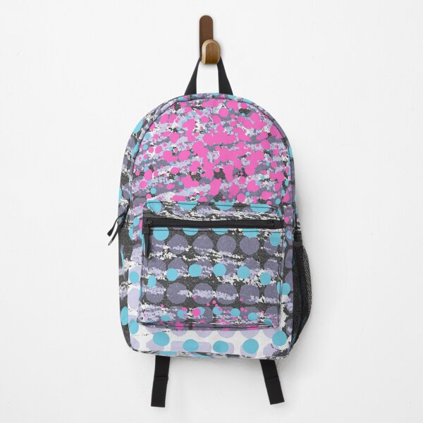 Item preview, Grunge Black/White Polkadot Mandala Abstract Ombre Energy Waves  Modern Rainbow Vibes Aesthetic Designs Yoga designed and sold by Cymphonyskar.