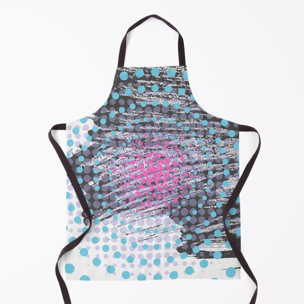 Item preview, Grunge Black/White Polkadot Mandala Abstract Ombre Energy Waves  Modern Rainbow Vibes Aesthetic Designs Yoga designed and sold by Cymphonyskar.