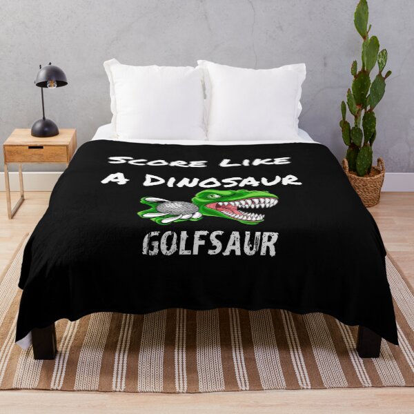Item preview, Score Like A Dinosaur, Golfsaur - Black Edition designed and sold by Trucutruh.