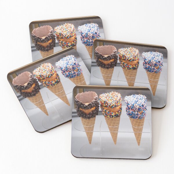 Item preview, Four Ice Cream Cones designed and sold by Compass and a Camera.
