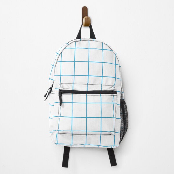 Item preview, Grid - White/Light Blue designed and sold by DionBlaster.