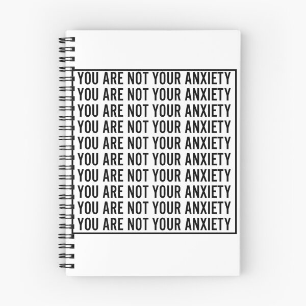 Item preview, You Are Not Your Anixety designed and sold by RandomStuffShop.