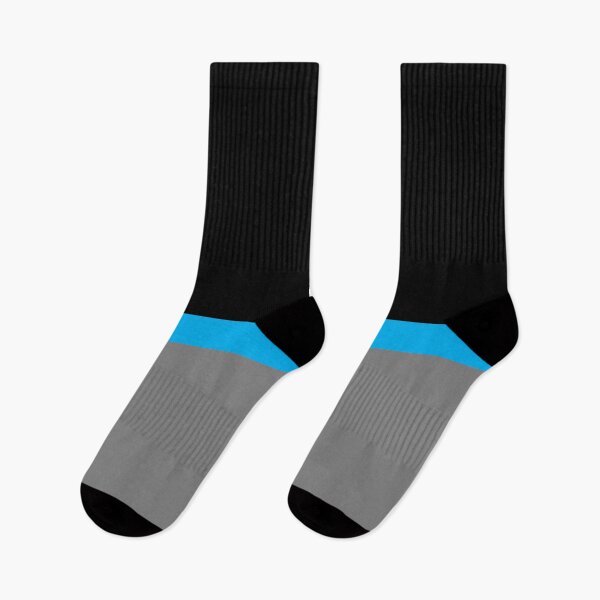 Item preview, Black blue and grey leggings  designed and sold by Cardio Boutique.