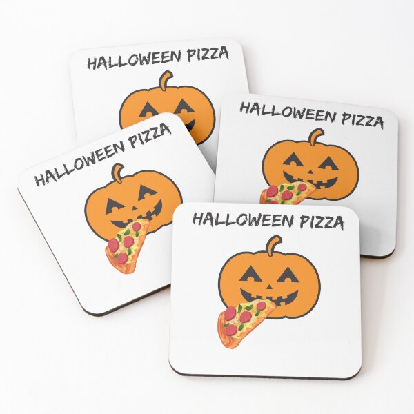Item preview, Halloween pumpkin pizza, funny halloween food designed and sold by fra02.