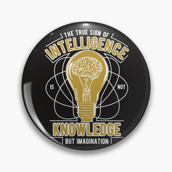 Item preview, True Intelligence is Imagination designed and sold by rbtee8.