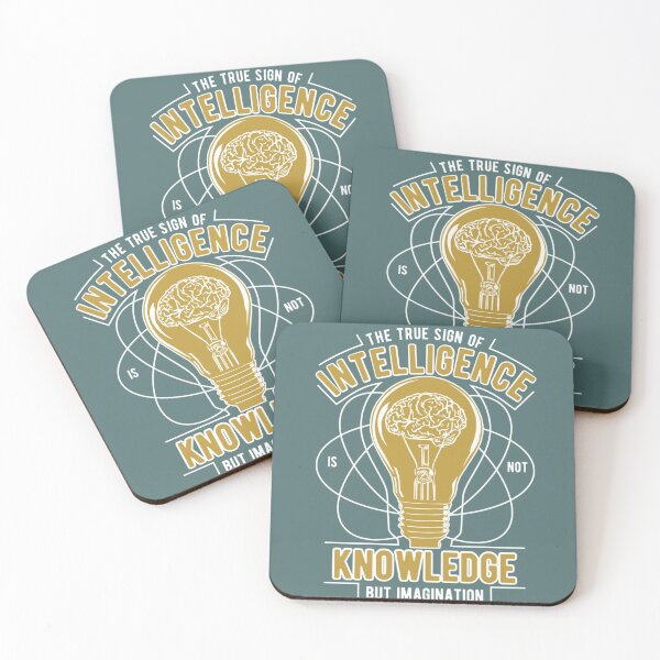 Item preview, True Intelligence is Imagination designed and sold by rbtee8.
