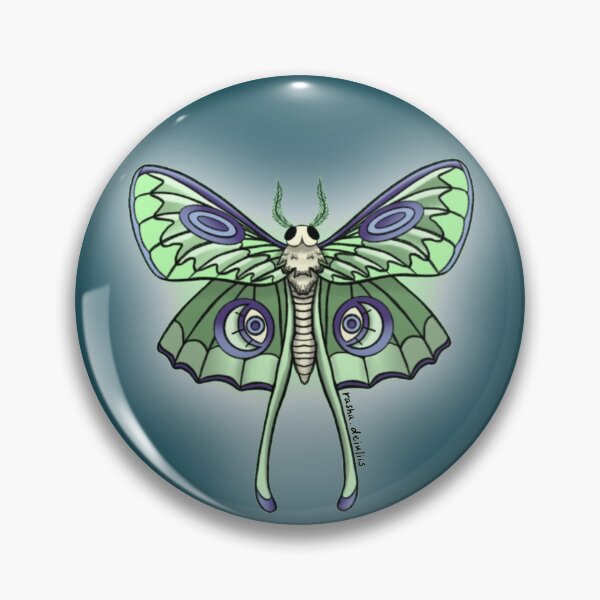 Item preview, Luna Moth designed and sold by Rasha DeIuliis.