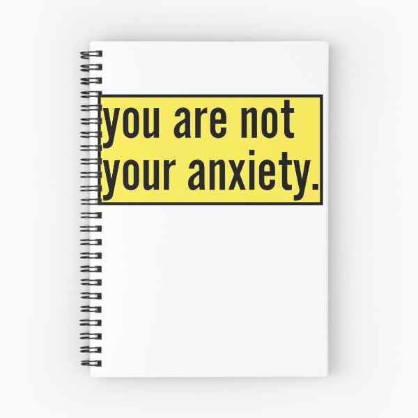 Item preview, You Are Not Your Anixety designed and sold by RandomStuffShop.