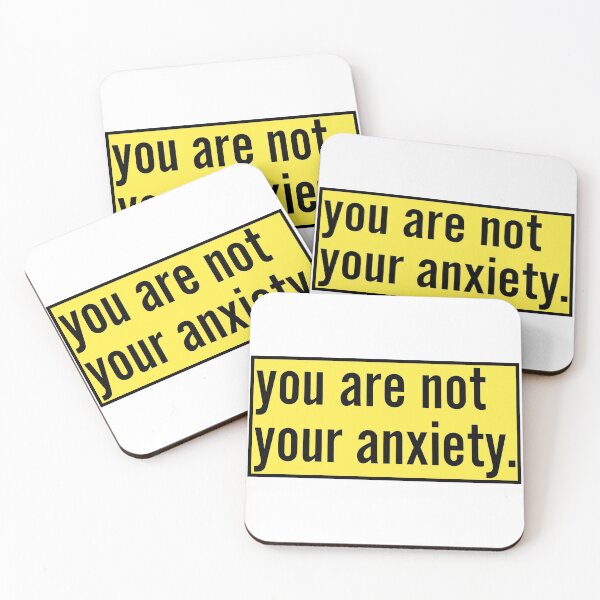 Item preview, You Are Not Your Anixety designed and sold by RandomStuffShop.