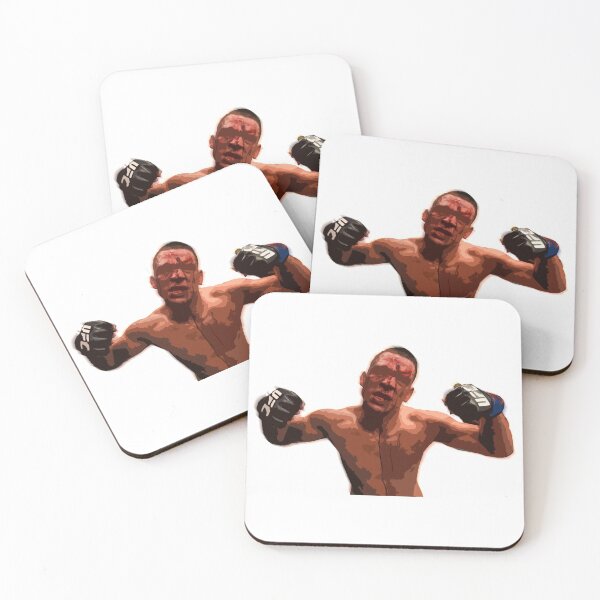 Item preview, Nate Diaz Illustration designed and sold by rugbyhighlights.