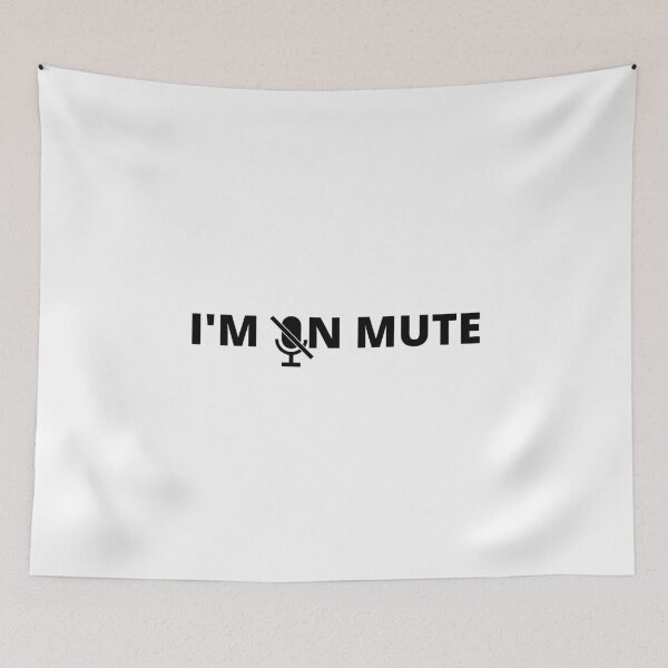 Item preview, I'm on mute designed and sold by LeenDesign.
