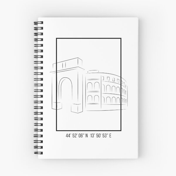 Item preview, SIMPLE CITY DRAWING | PULA, CROATIA designed and sold by ilcroatia.
