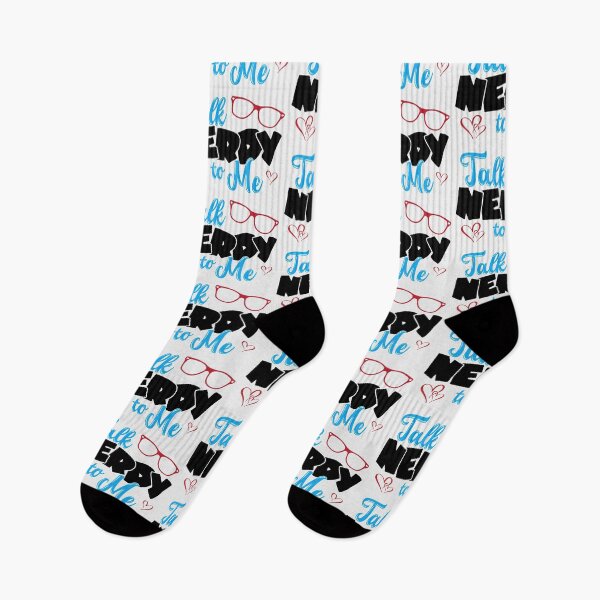 Item preview, Talk nerdy to me Geek Design designed and sold by Inspireaglow.