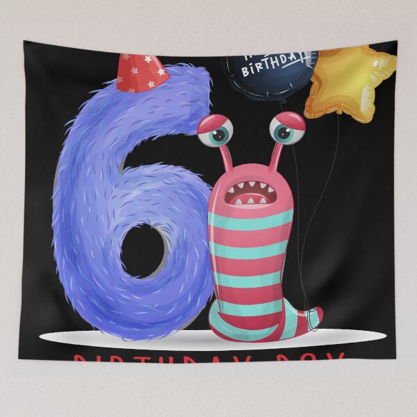 Item preview, 6th birthday boy t-shirt designed and sold by nasimaakter.