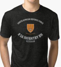 SADF 8 SA Infantry Battalion Veteran Shirt Tri-blend T-Shirt