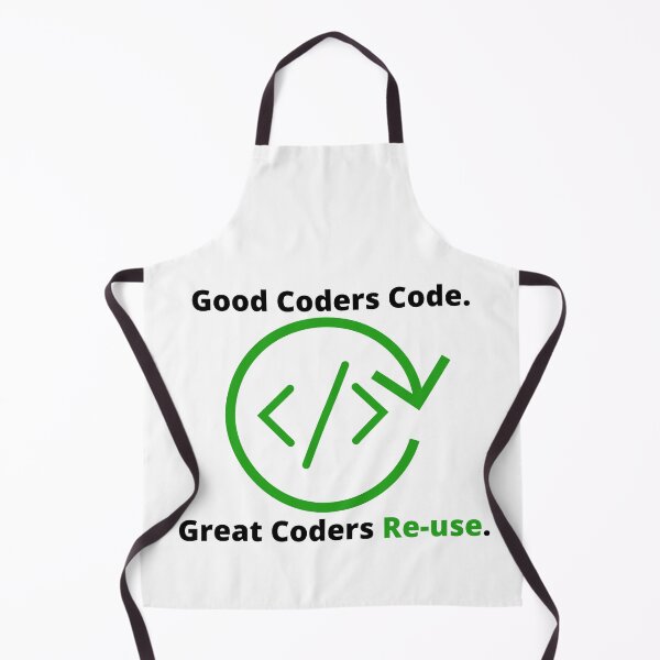 Item preview, Good Coders Code. Great Coders Re-use designed and sold by KammilDesigns.