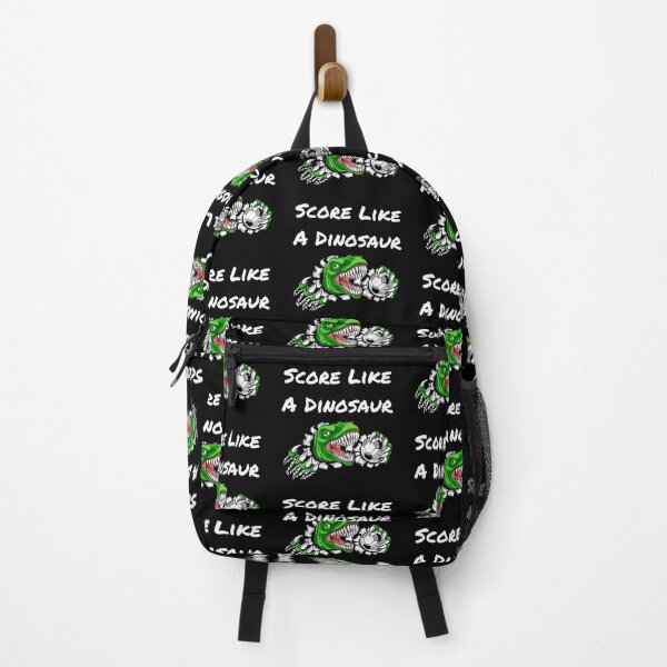 Item preview, Score Like A Dinosaur, football, soccer - Black Edition designed and sold by Trucutruh.