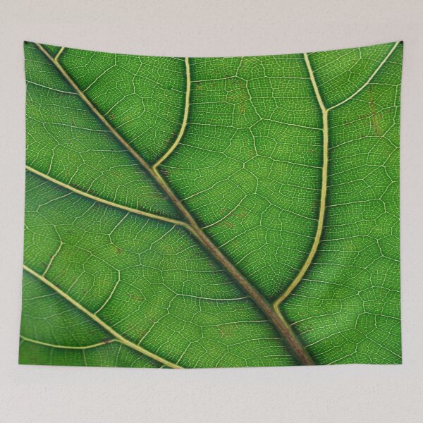 Item preview,  Fall floral folk art pattern Ficus Lyrata leaf designed and sold by Ralek.