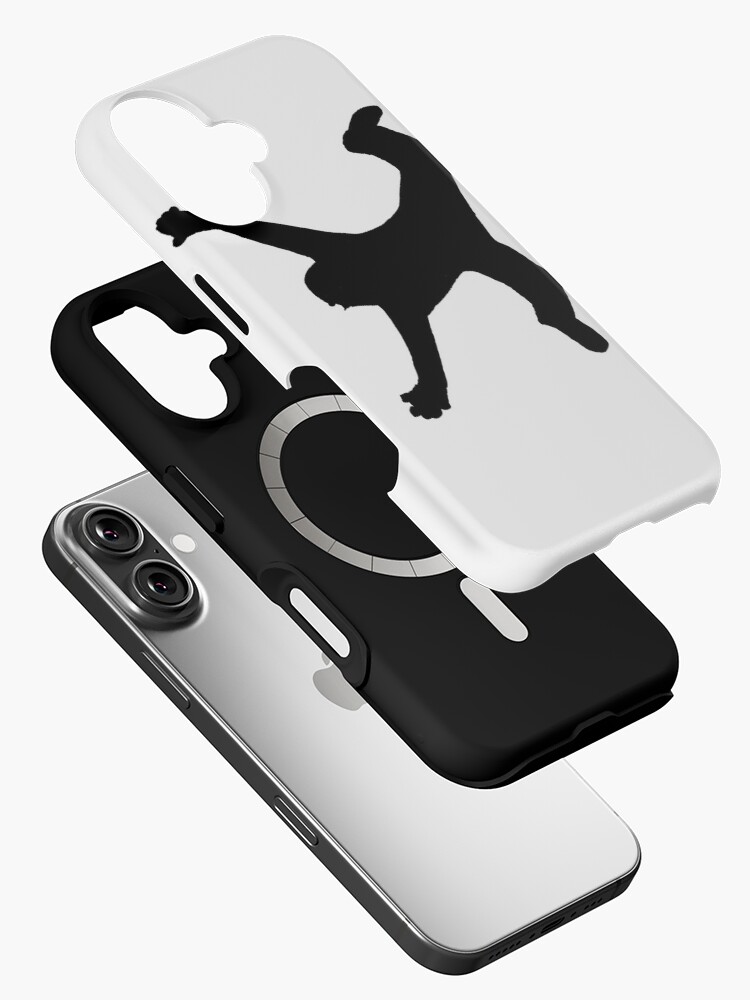 Imagen 2 de 4, Funda de iPhone con la obra Atrapar silueta I, diseñada y vendida por crickettees.