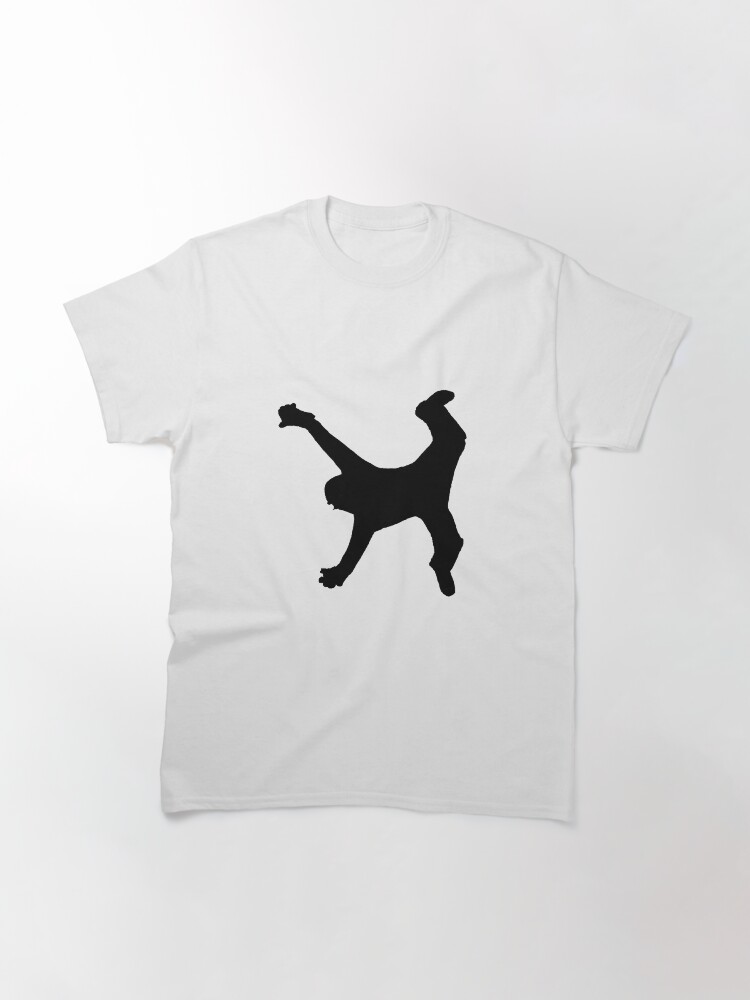 Imagen 3 de 7, Camiseta clásica con la obra Atrapar silueta I, diseñada y vendida por crickettees.