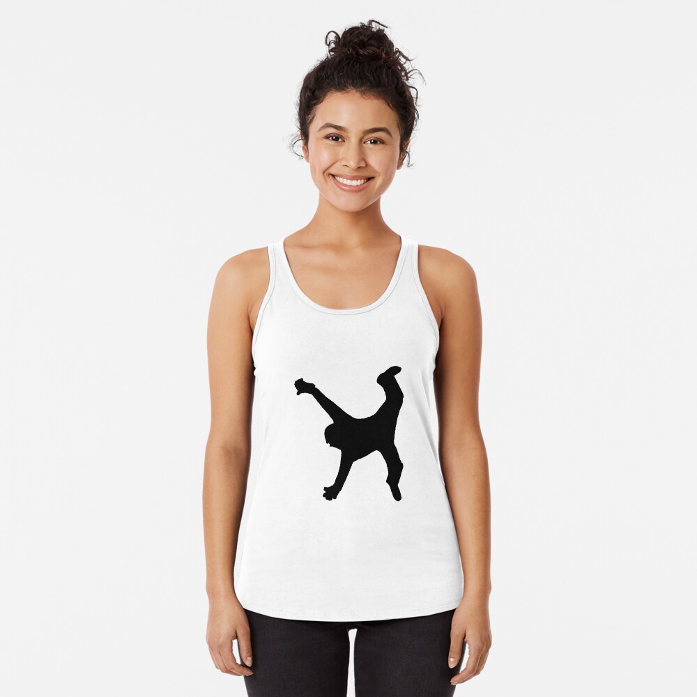 Item preview, Camiseta con espalda nadadora designed and sold by crickettees.