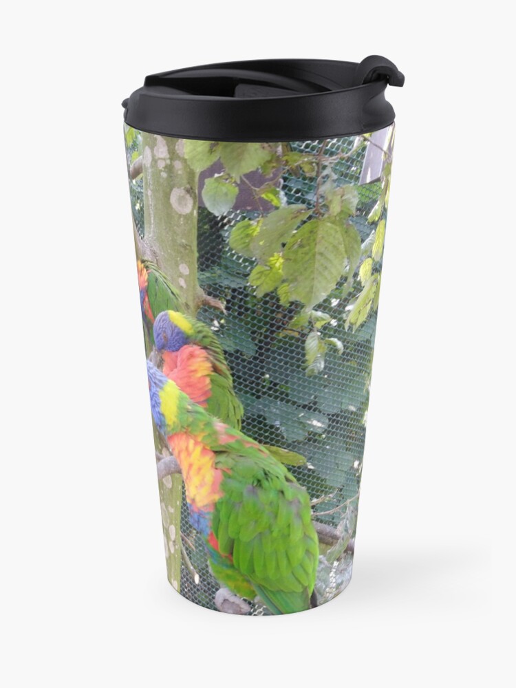 Alternative Ansicht von Schar von Keas Kaffee-Thermobecher