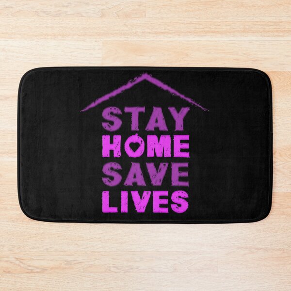 Item preview, Stay Home Save Lives in Pinks designed and sold by aventi24.