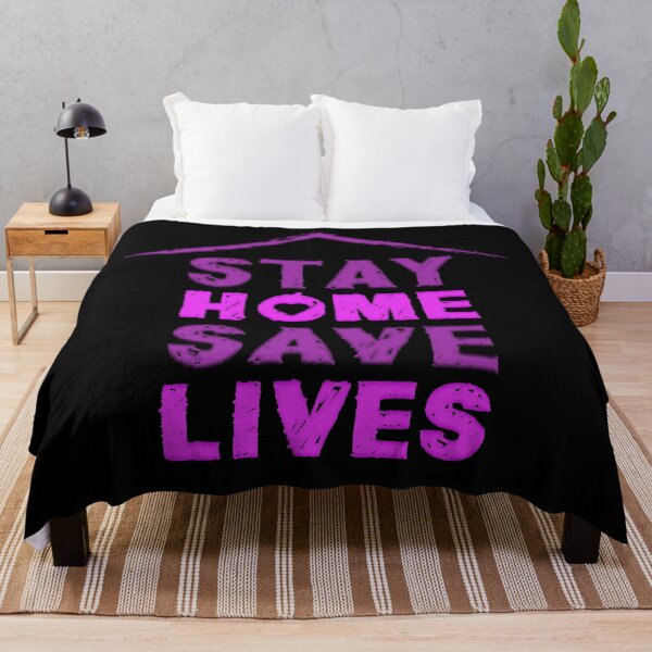 Item preview, Stay Home Save Lives in Pinks designed and sold by aventi24.