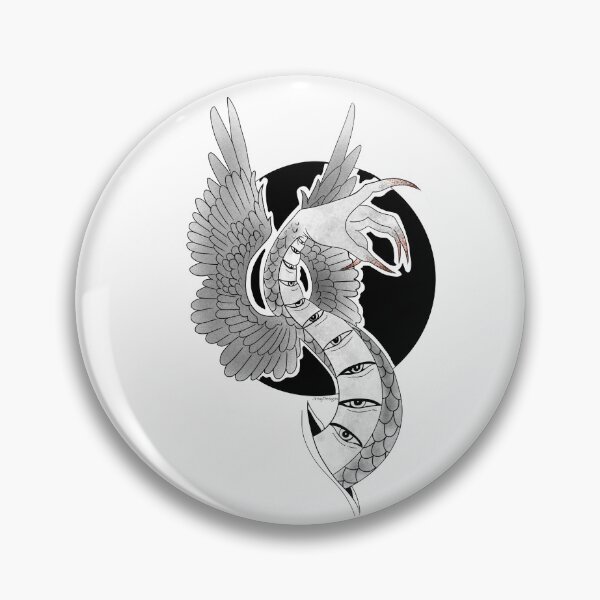 Item preview, Winged Venom (B&W) designed and sold by JinxyDesigns.