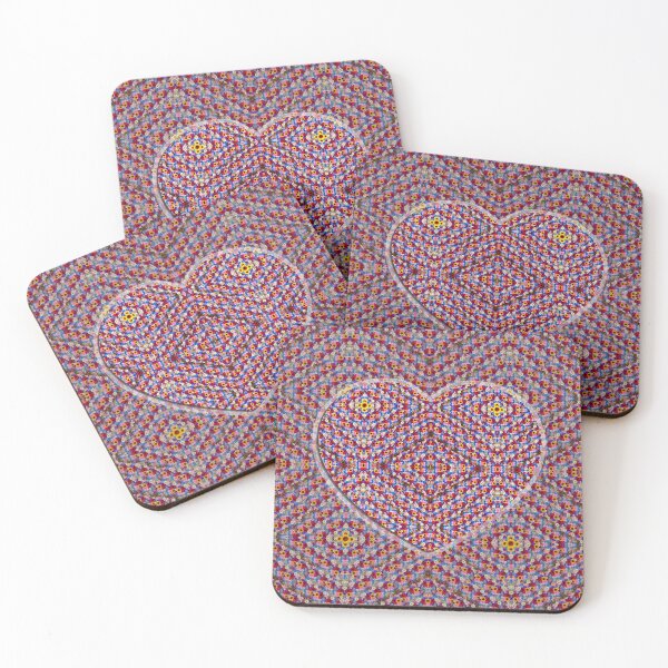 Item preview, Flower Power Pattern and Heart designed and sold by Diego-t.