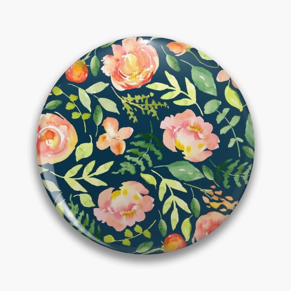Item preview, Sunset Fall Florals in Watercolor designed and sold by Harpley Design Studio.