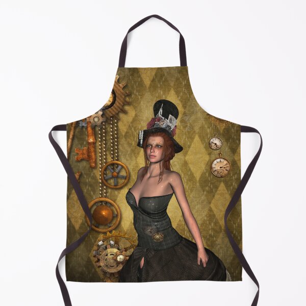Item preview, Steampunk, wonderful steampunk women with clocks and gears designed and sold by nicky2342.