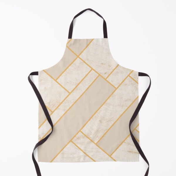 Item preview, Beige Marble Gold Stone Geometric designed and sold by MA DESIGNS.