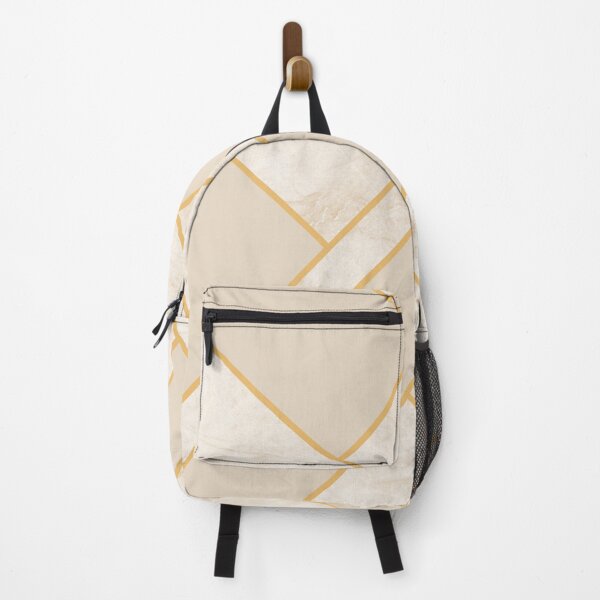 Item preview, Beige Marble Gold Stone Geometric designed and sold by MA DESIGNS.