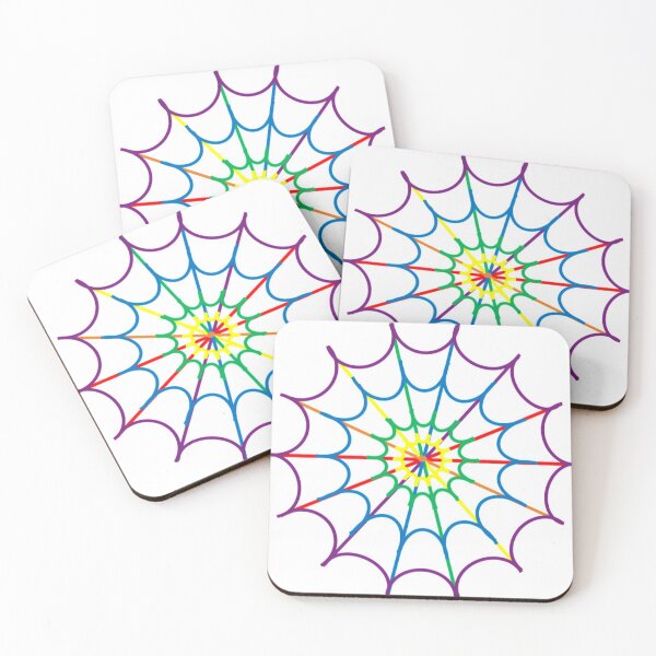 Item preview, LGBT Pride Rainbow Spiderweb Graphic designed and sold by alex96207.
