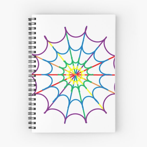 Item preview, LGBT Pride Rainbow Spiderweb Graphic designed and sold by alex96207.