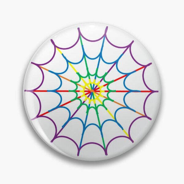 Item preview, LGBT Pride Rainbow Spiderweb Graphic designed and sold by alex96207.
