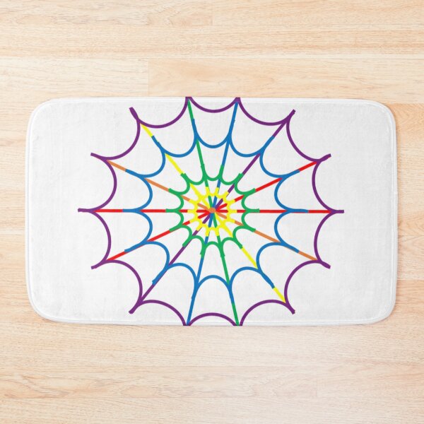 Item preview, LGBT Pride Rainbow Spiderweb Graphic designed and sold by alex96207.