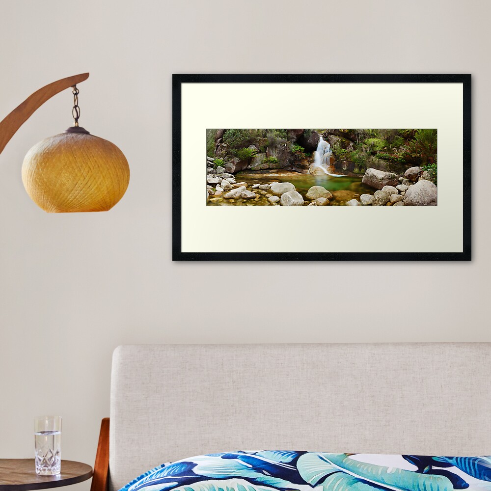 Ladies Bath Falls, Mount Buffalo, Victoria, Australia Framed Art Print