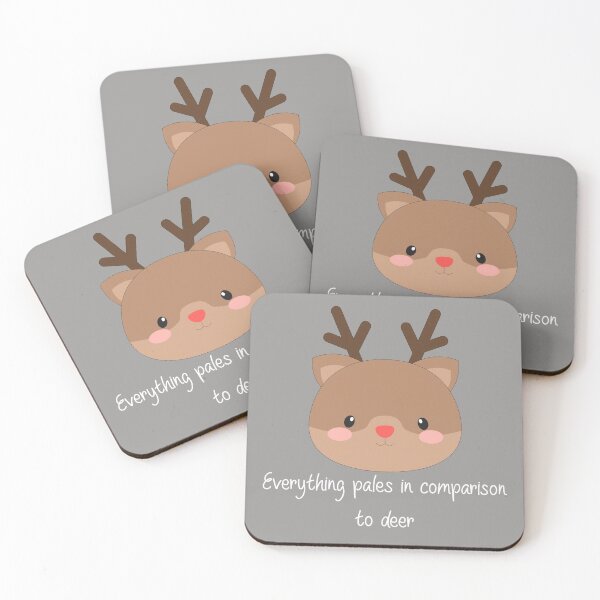 Item preview, Everything pales in comparison to deer, Awesome gift for deer lovers!  designed and sold by abdelhak2005.